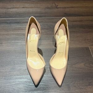 Christian Louboutin Beige Pointed Heels
